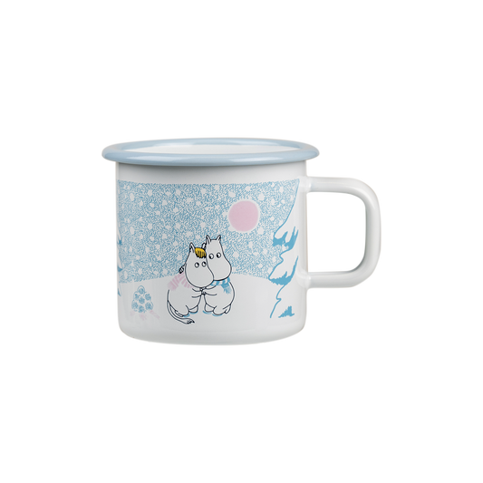 MOOMIN Enamel Mug Let It Snow 0.37L