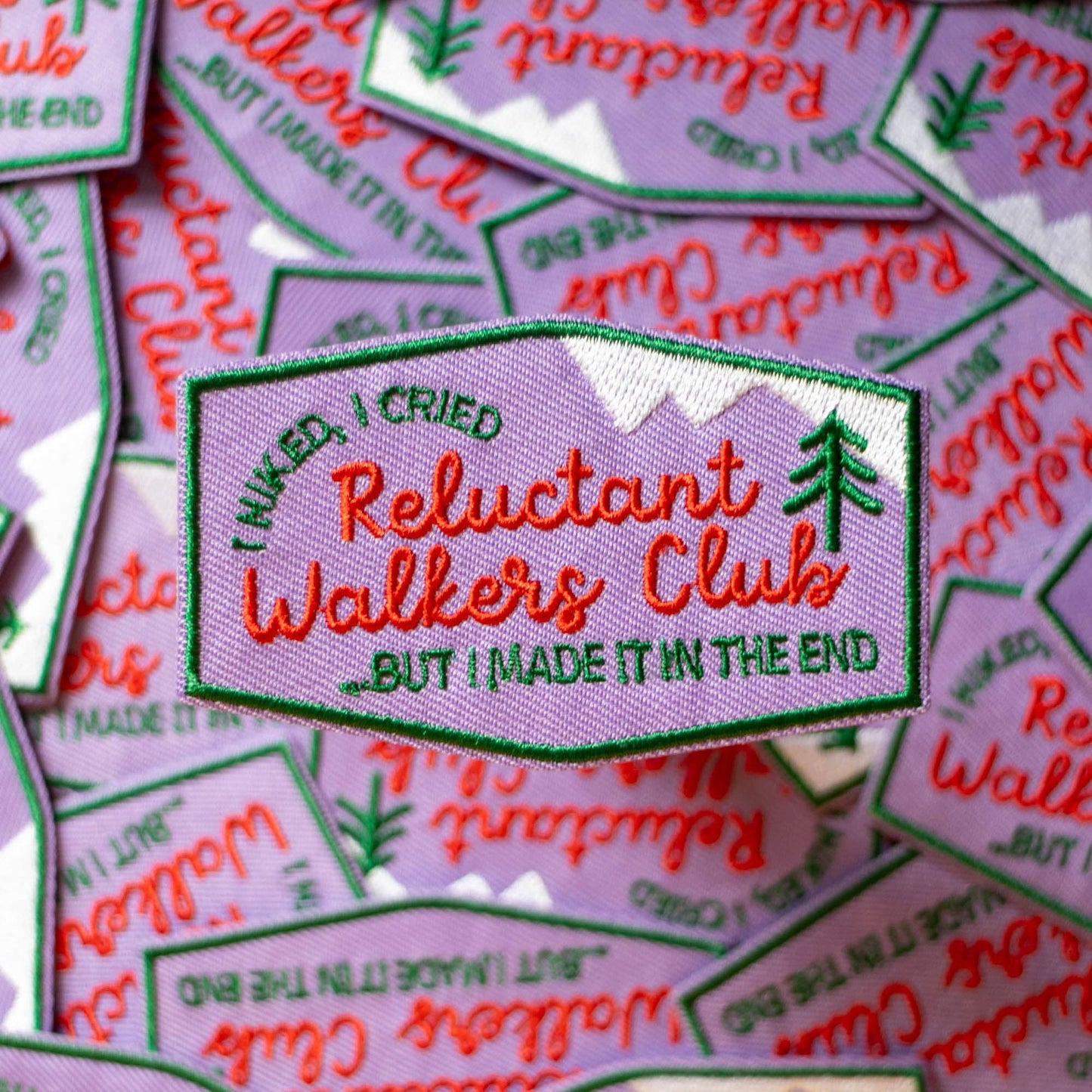 Reluctant Walkers Club Patch