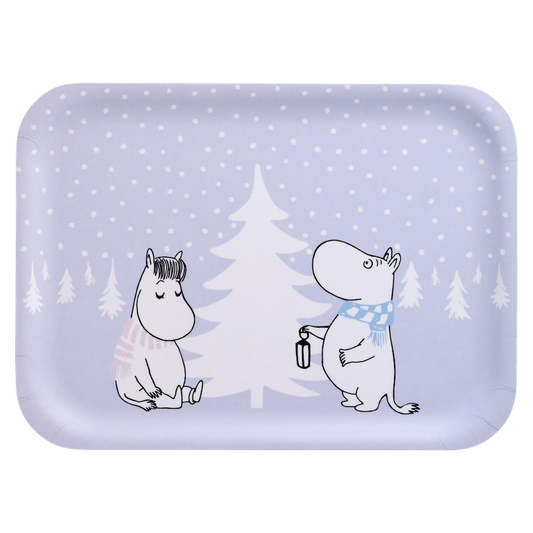 MOOMIN Christmas Tray Snowfall