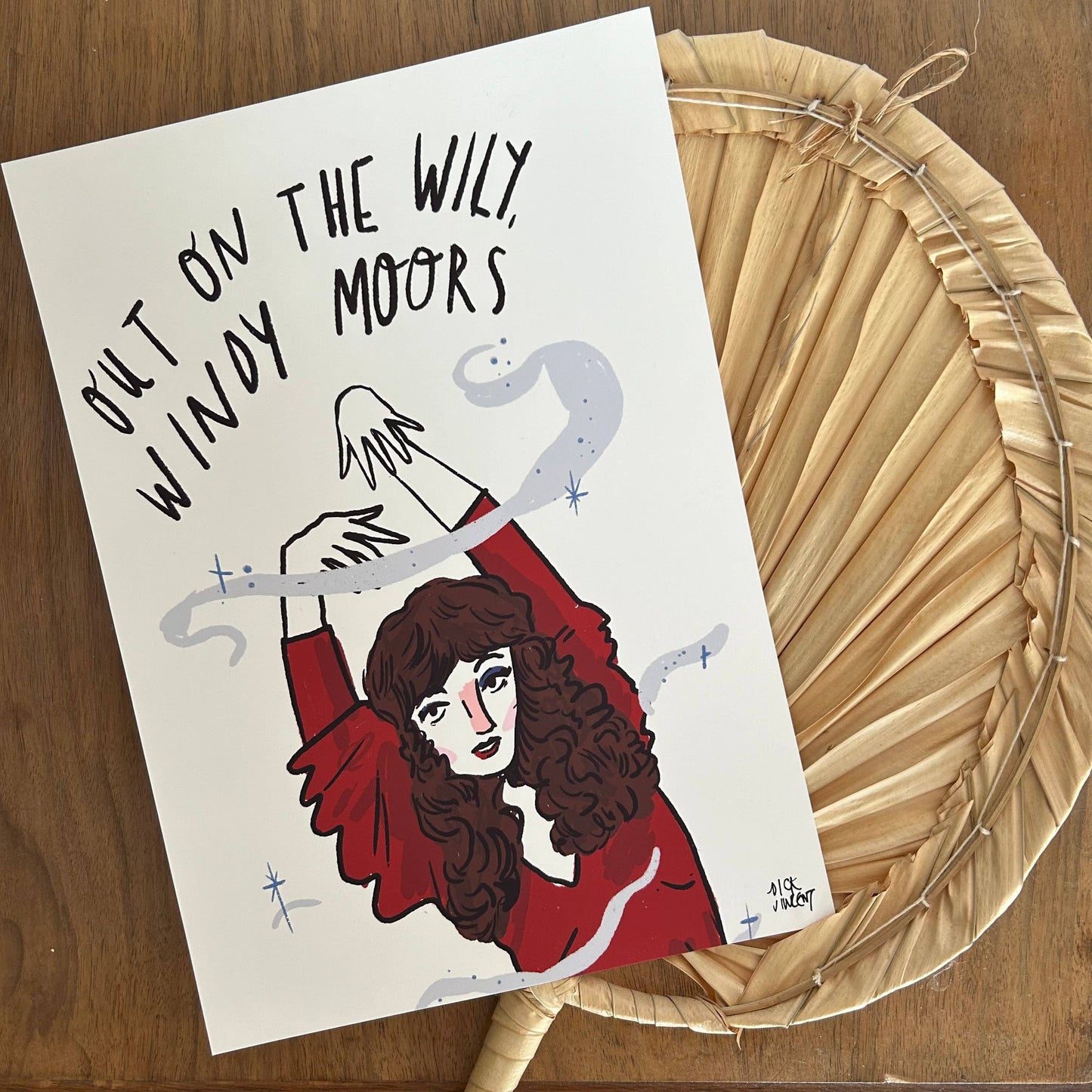 Kate Bush Wuthering Heights Print 