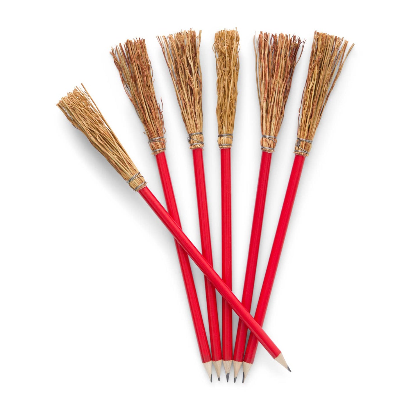 Broomstick Pencil Red