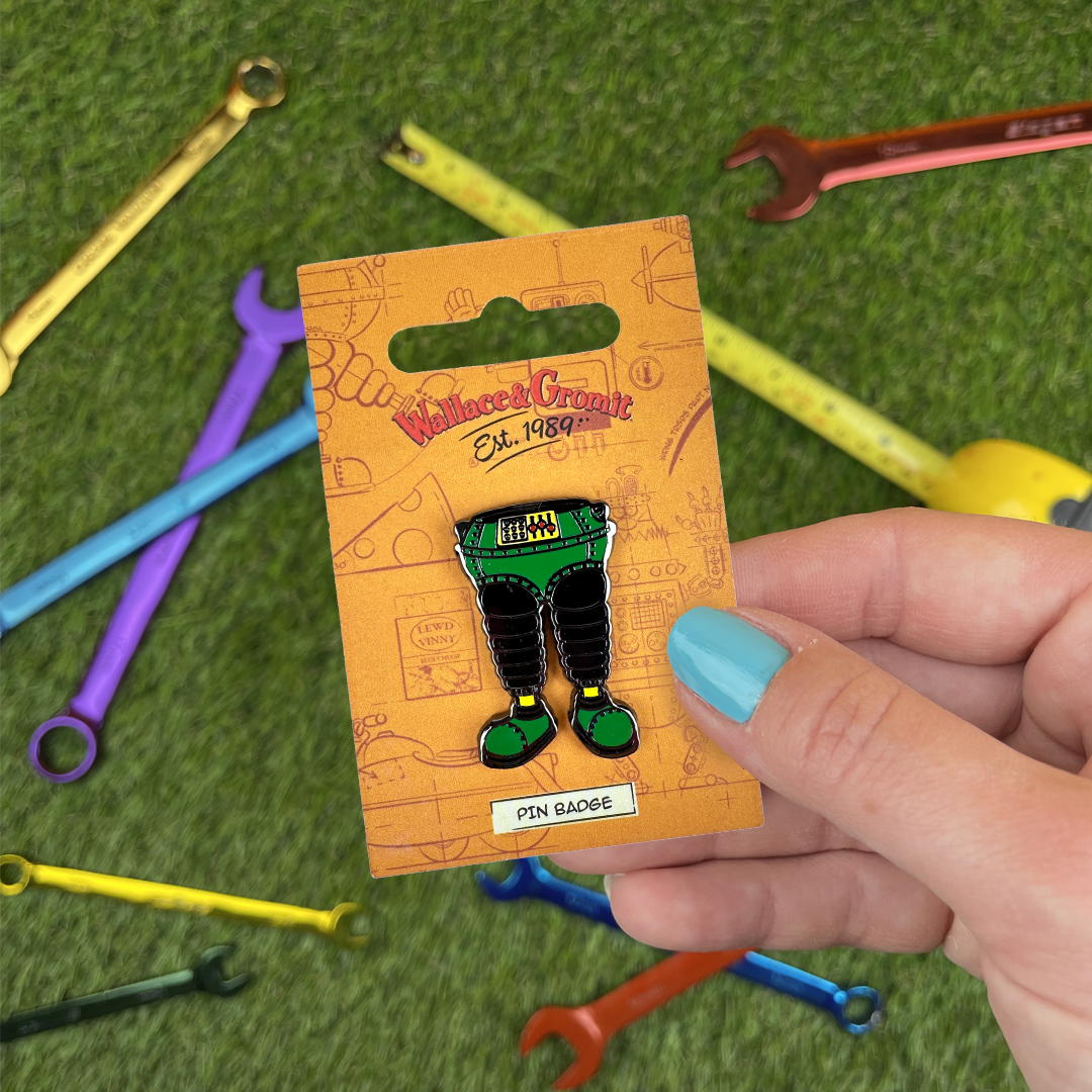 Wrong Trousers Pin Badge