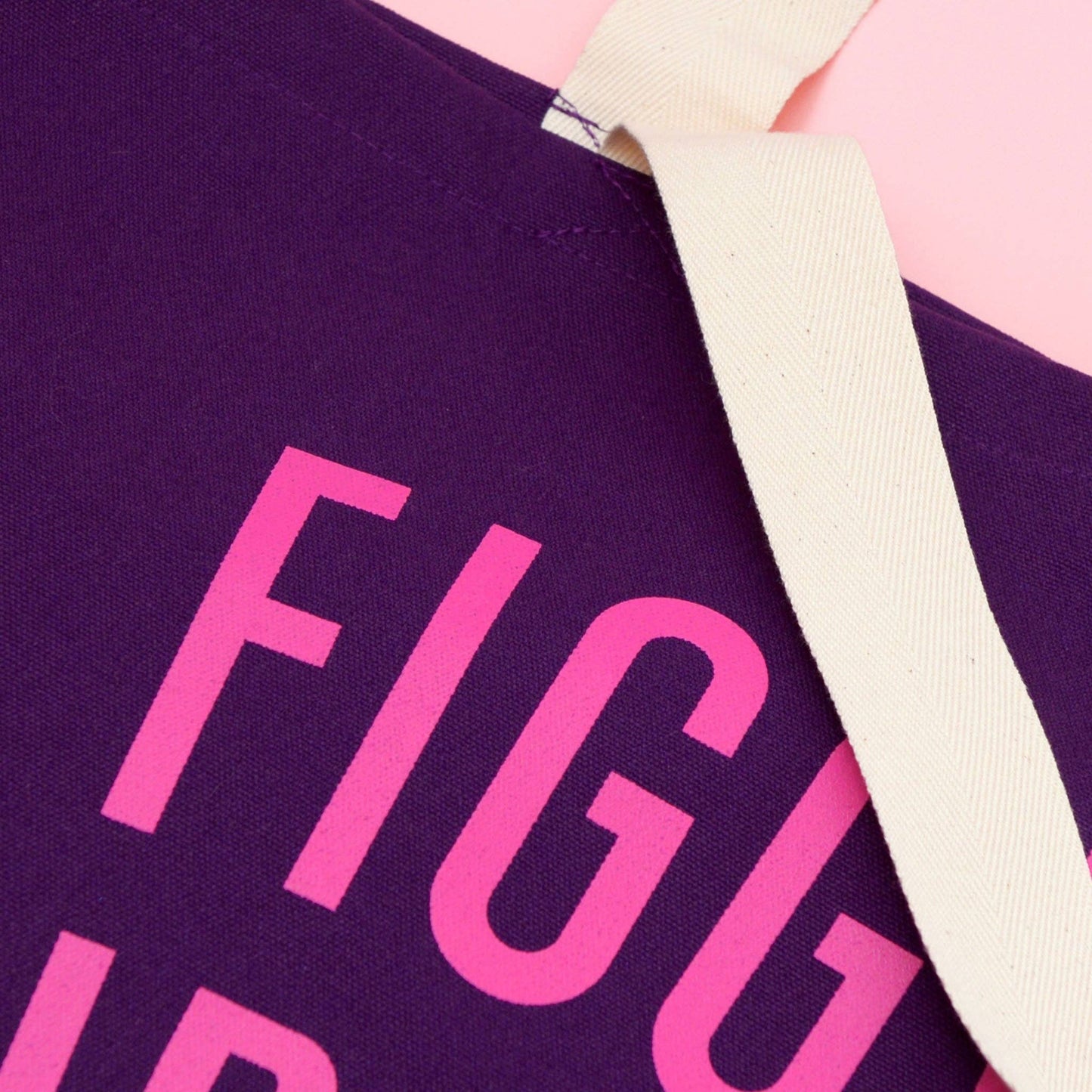 Figgy Pudding Plum Tote Bag