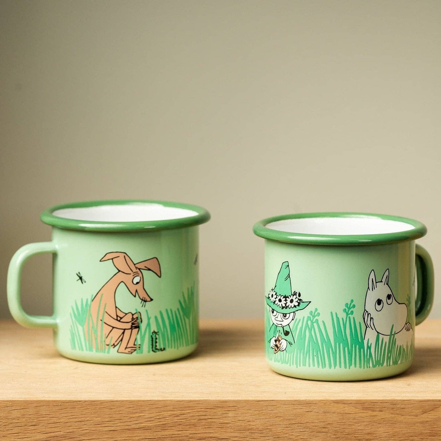 MOOMIN Enamel Mug In the Garden 0.25L