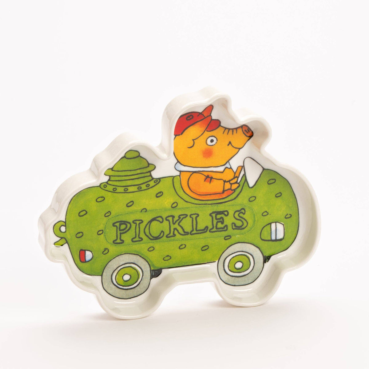 Magpie x Richard Scarry Pickle Car Shaped Tray