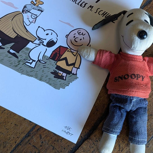 Happiness Is A Warm Puppy Charles M Schulz Print 