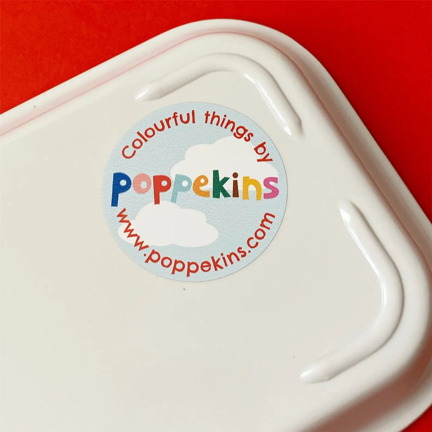 Coffee and Biscuits Melamine Tray Pink