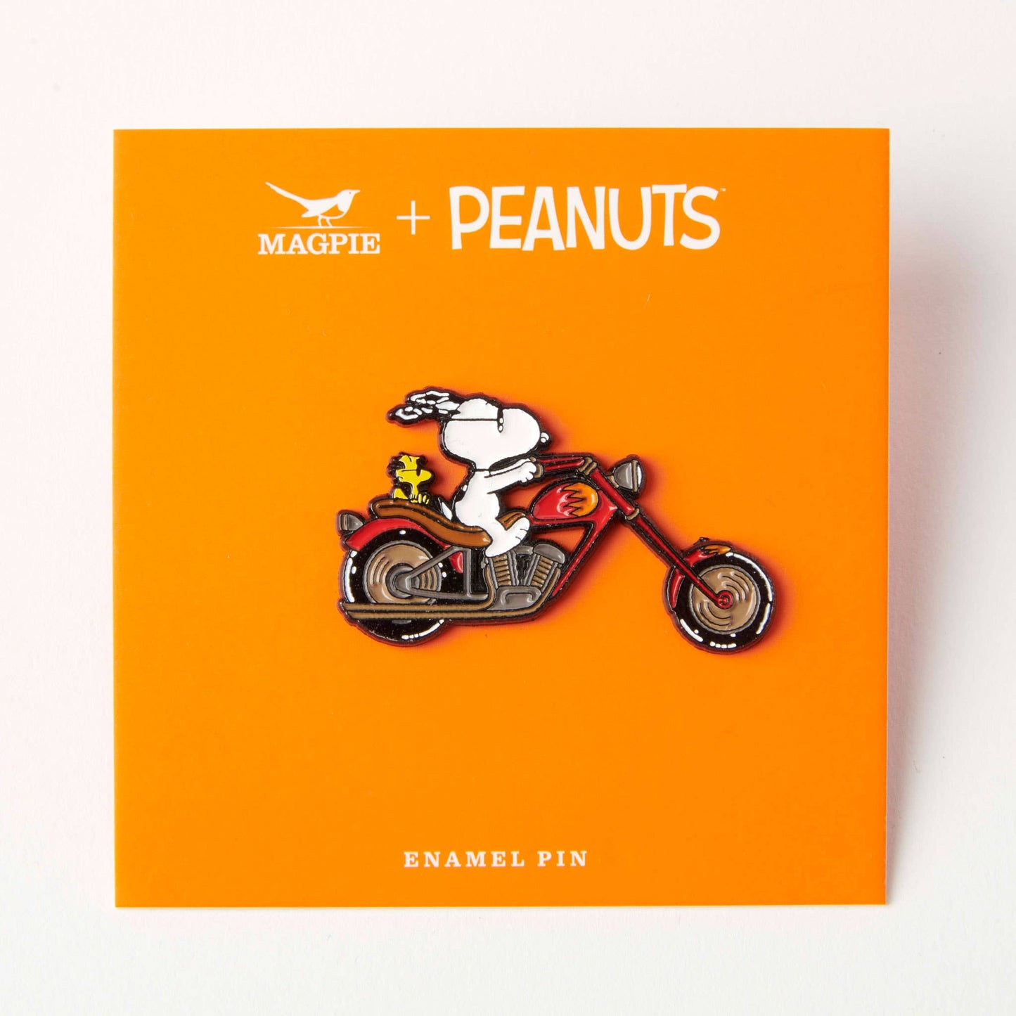 Peanuts Vibe Pin Biker