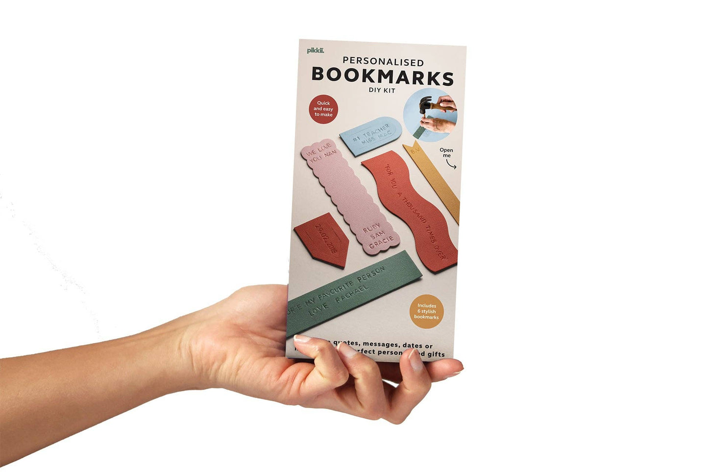 Personalised Bookmarks DIY Gift Kit
