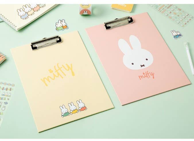 Miffy Pastel Clip Board