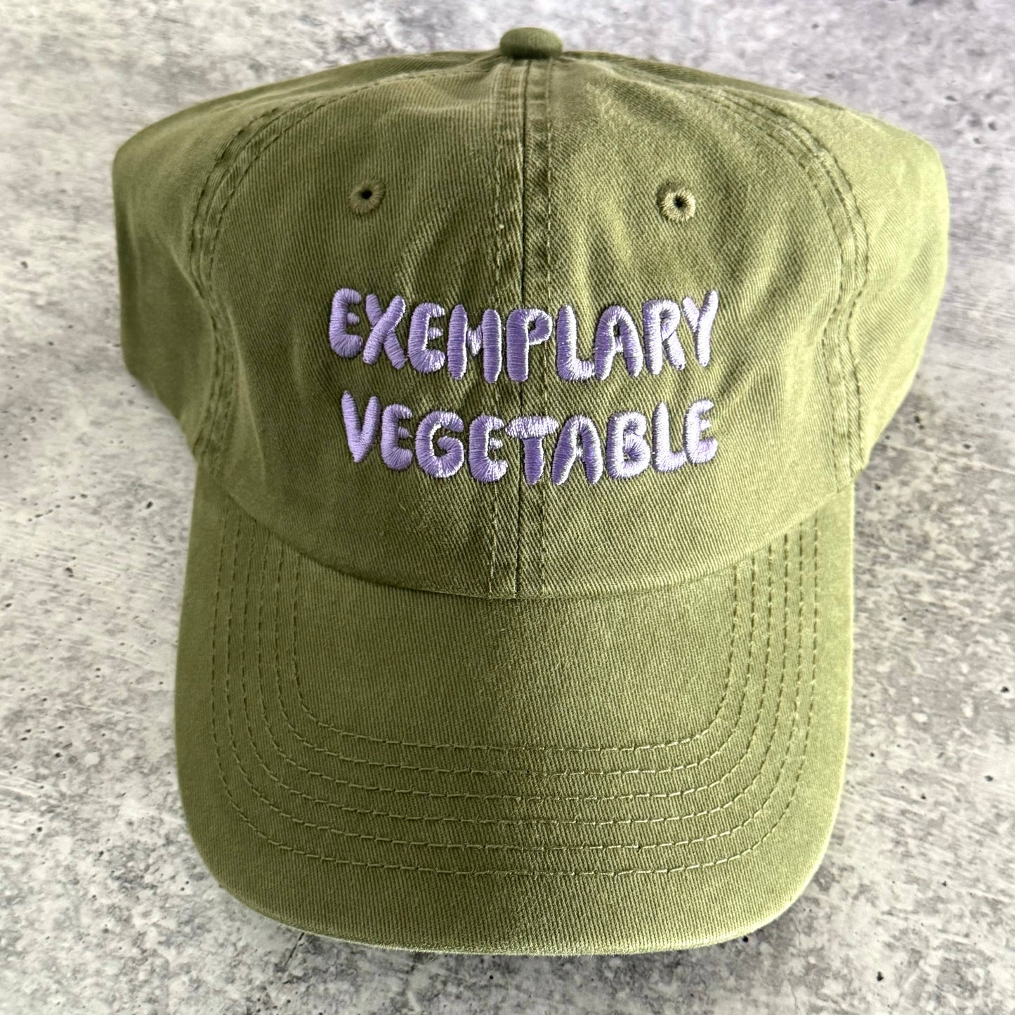 Exemplary Vegetable Baseball Cap Dad Hat