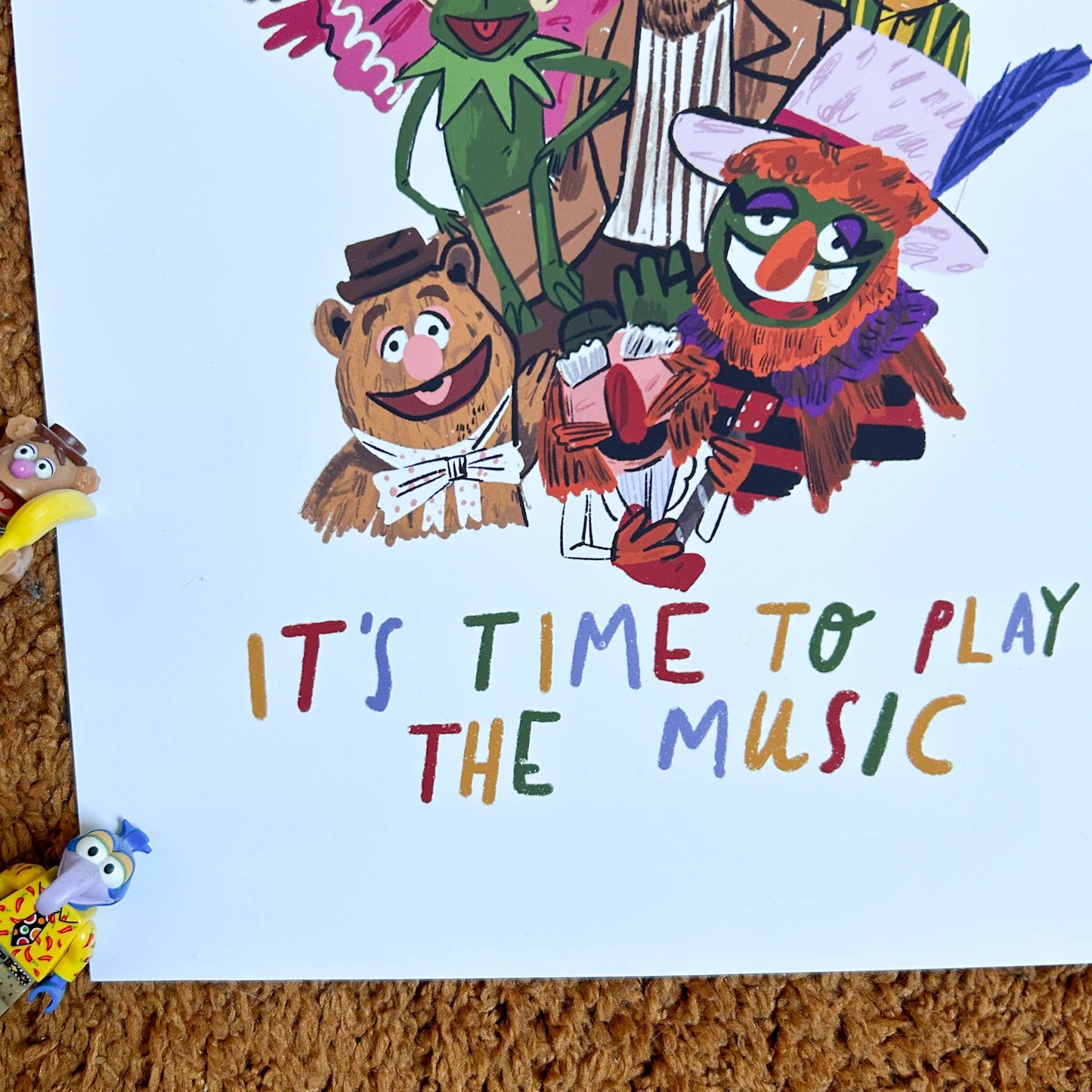 It’s Time To Start The Music Print 