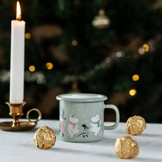 Moomin Enamel Mug Festive Spirits 0.25L