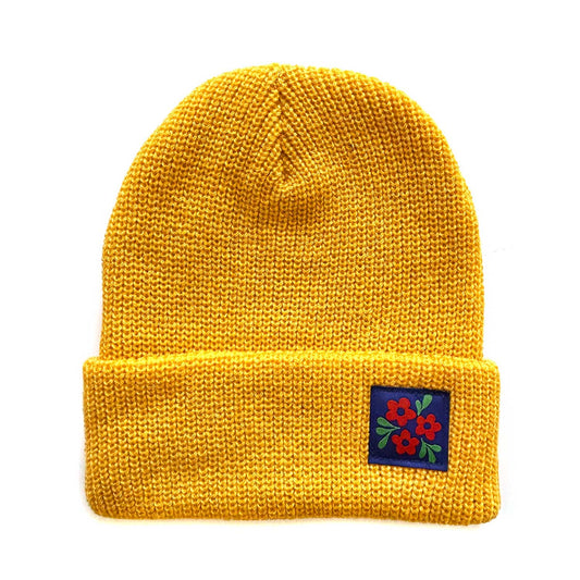 Sunshine Floral Beanie Hat