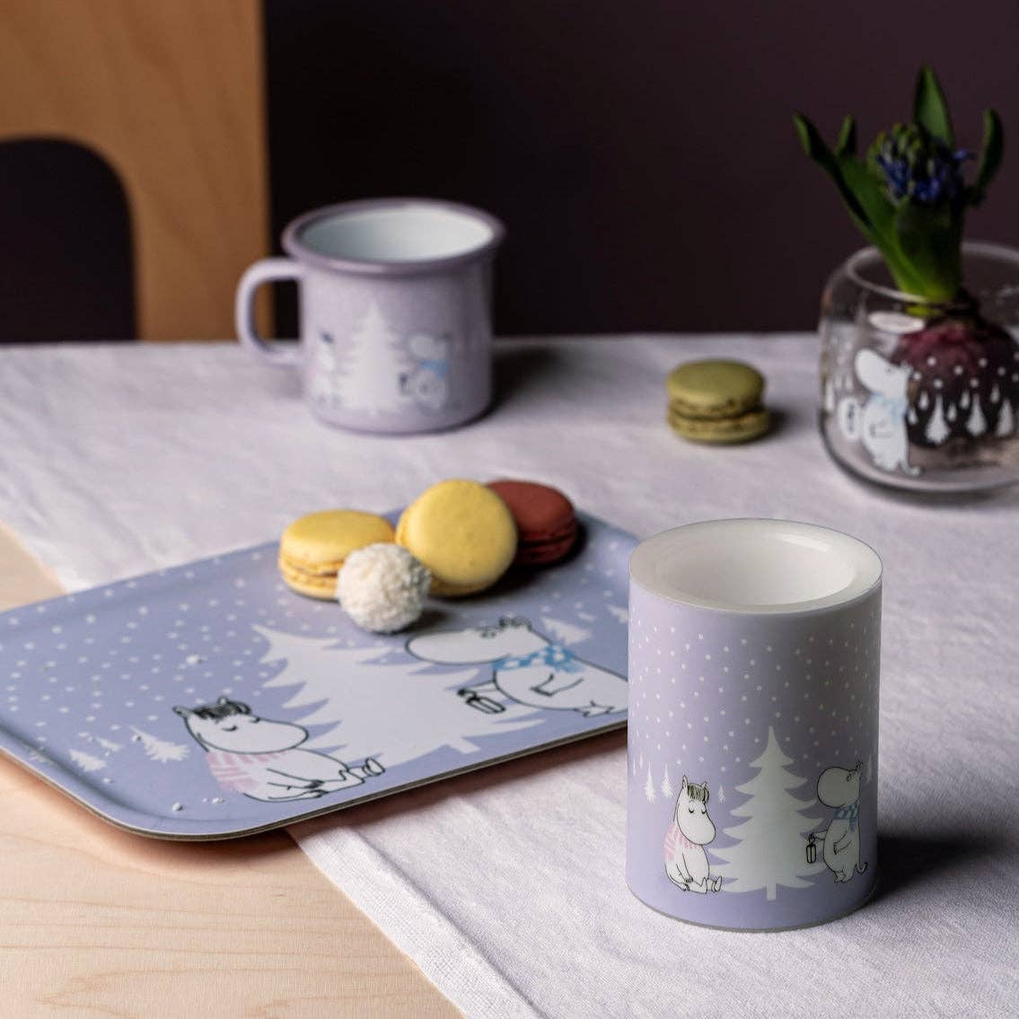 MOOMIN Christmas Tray Snowfall