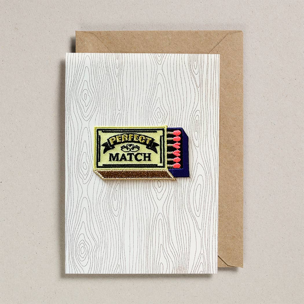 Perfect Match Matches Patch Card