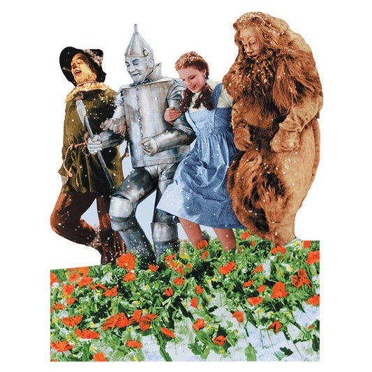 Wizard of Oz Poppy Field of Oz Vinyl Sticker