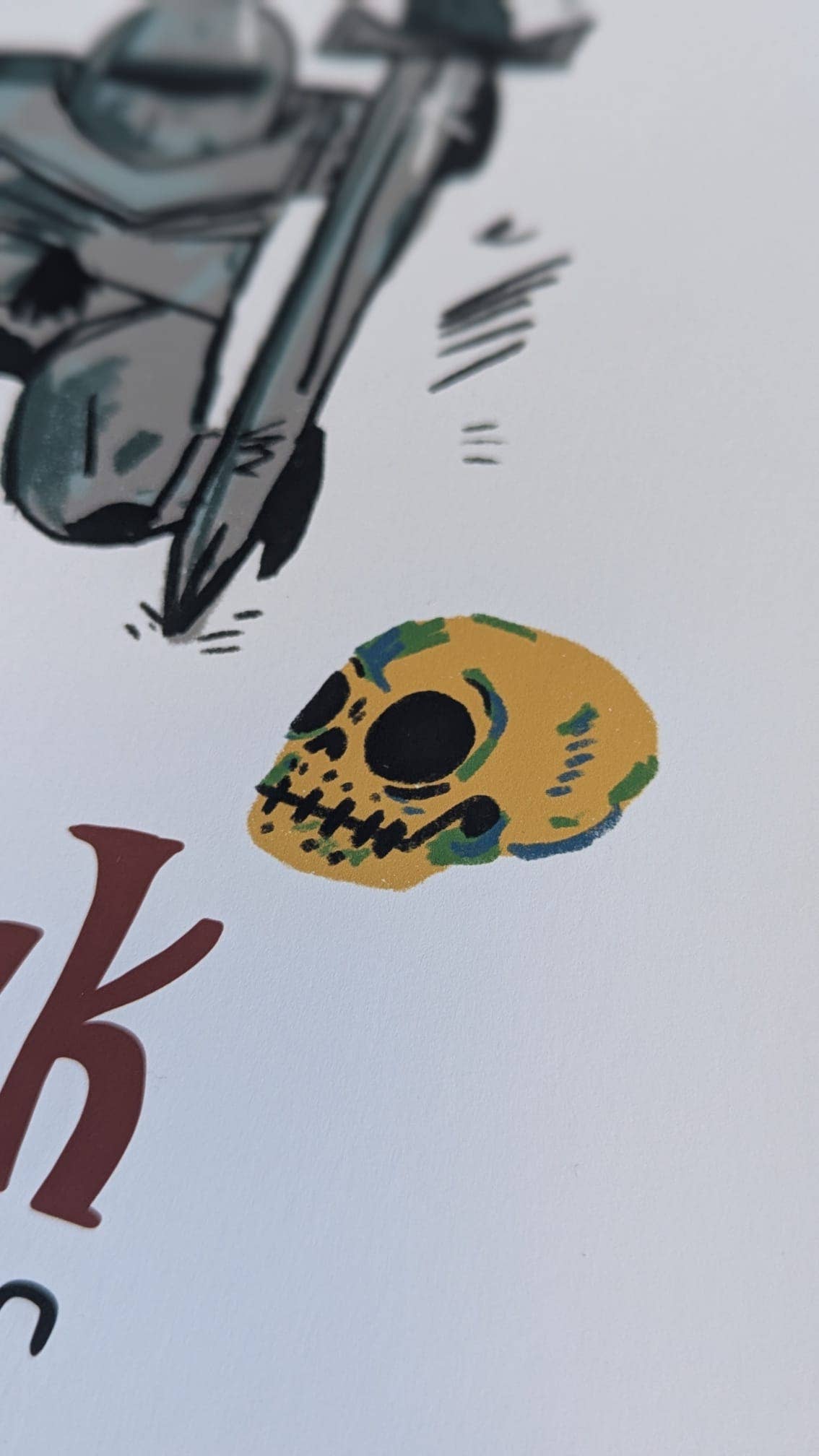 Fuck Around And Find Out Knight Print