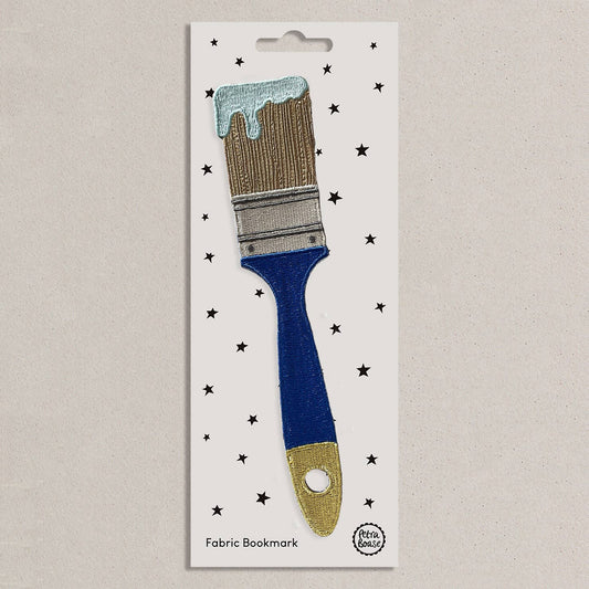 Blue Paint Brush Bookmark
