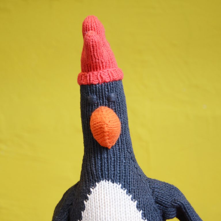 Feathers McGraw Knitted Toy