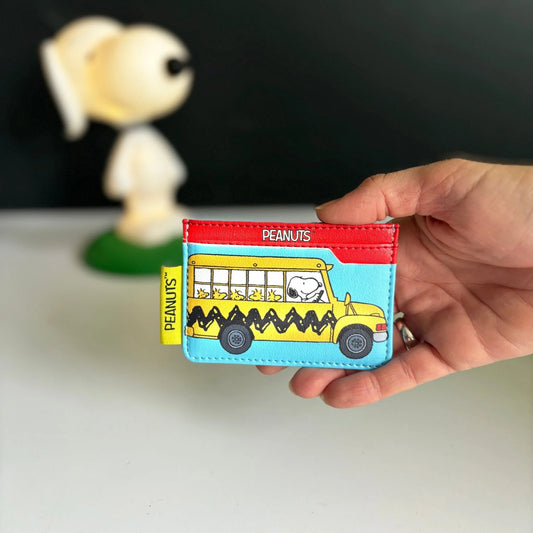 Peanuts Bus Card Holder
