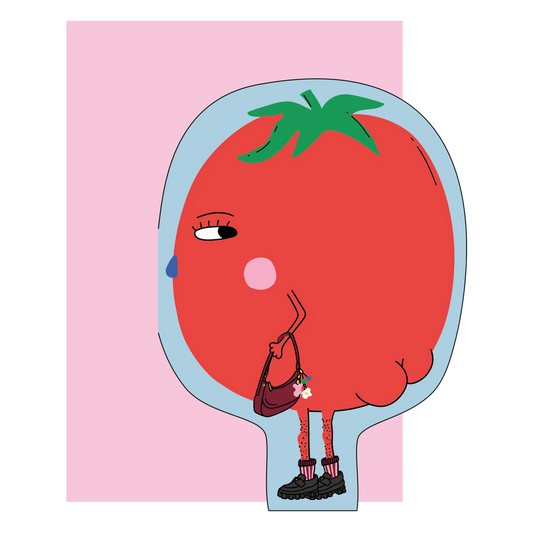 Hey Tomato Greeting Card